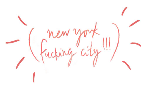 new york fuckin' city!!!